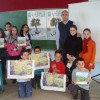 The students sending the WWD2011 message